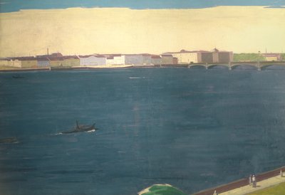 The River Neva, 1934 by Aleksei Eremeevich Karev